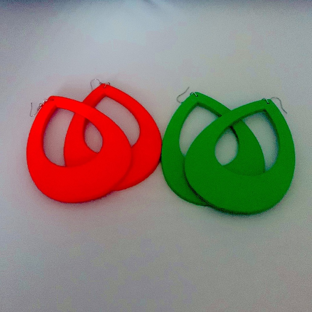 💗Wooden Earrings for sale💗